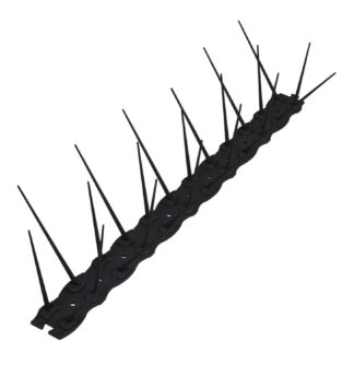 Kolce na ptaki gołębie 100cm x16cm Czarne modułowe nie raniące