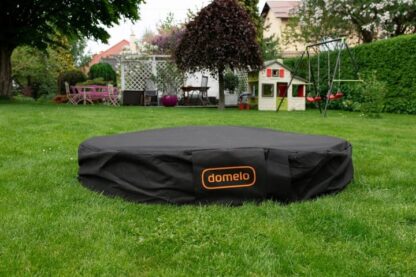 Piaskownica plastikowa 150x150x25cm JASNO NIEBIESKA + pokrowiec 1-040451 Domelo