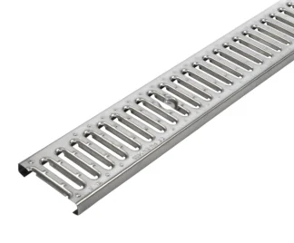 Krata INOX 5m Stal nierdzewna A15 Ruszt odwodnienia liniowego 1000x126x20