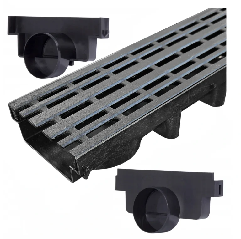 Zestaw Max-Drain 5 m z rusztem żeliwnym Line B125 do garażu