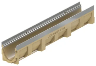 Korytko ACO Multiline V100 E600 ocynk - 100 cm / H=15 cm