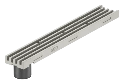 Odwodnienie grzebieniowe ACO Multislot 150 Szary z króćcem H5 cm