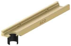Korytko Niskie ACO Deckline P100 C250 z króćcem Ø110 H10 cm