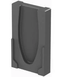 Ścianka zamykająca końcowa ACO Monoblock RD100V H265 cm dł 30 mm