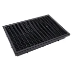 ZMM Maxpol Wycieraczka systemowa 60x40 z odpływem, kratka - tworzywo PVC 01832