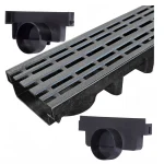 Odpływ liniowy do Garażu 5 m Krata Żeliwna LINE 63x131 mm B125 do 125 Tony