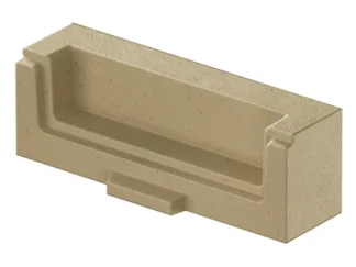 Zaślepka Ścianka czołowa ACO Multislot 150 Naturalny Koniec